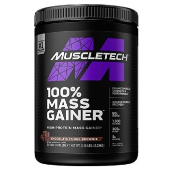 MT 100% MASS GAINER 5.15LBS CHOCOLATE FUGNE BROWN