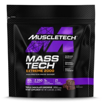 MT MASS-TECH 6LBS XTREME 2000 TRIPLE CHOCO BROWNIE