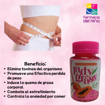 LADY GRASS 500MG 30 CAPSULES
