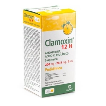 CLAMOXIN 12H 40ML SUSPENSION PEDIATRICA