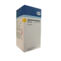 AZULFIDINA (SULFASALAZINA) 500MG 60GRAGEAS