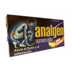 ANALGEN (NAPROXENO) 220MG 20TABLETAS