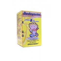 BEDOYECTA PEDIATRICO (COMPLEJO B/ACIDO FOLICO) 30CAP