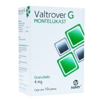 VALTROVER G (montelukast) 4MG 10 sobres granulados