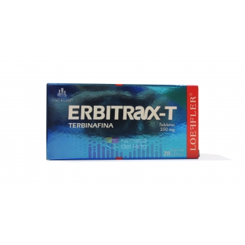 ERBITRAX (TERBINAFINA) 250MG 28TAB