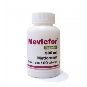 MEVICFOR (METFORMINA) 500MG 100TABLETAS