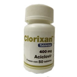 CLORIXAN (ACICLOVIR) 400MG 50TAB