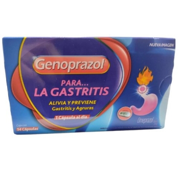 GENOPRAZOL (OMEPRAZOL) 20MG 14CAPSULAS