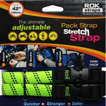 PAQ. 2 CINTAS ROKSTRAPS MEDIANAS HI VIZ