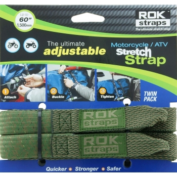 PAQ. 2 CINTAS ROKSTRAPS GRANDES VERDE CAMOUFLAGE