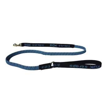 CORREA PERRO ROKSTRAPS DELGADA AZUL