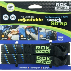 PAQ 2 CINTAS ROKSTRAPS GRANDES VERDE CON AZUL