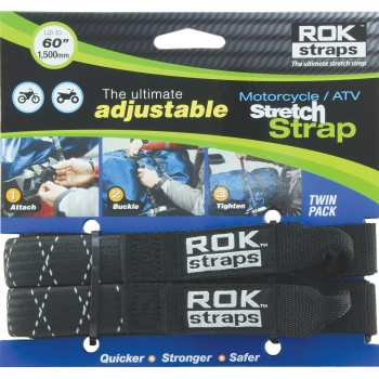 PAQ. 2 CINTAS ROKSTRAPS GRANDES CON REFLEJANTE