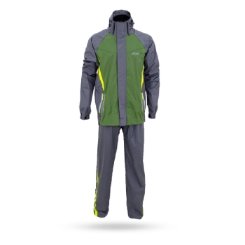IMPERMEABLE TSUNAMI VERDE NEON