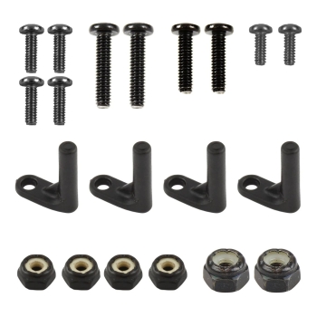 SOPORTES LATERALES Y TORNILLERIA BASES QUICK GRIP