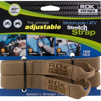PAQ. 2 CINTAS ROKSTRAPS GRANDES COLOR ARENA