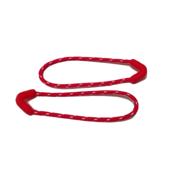 PAQ, 6 PIEZAS ZIPPER PULLERS COLOR ROJO