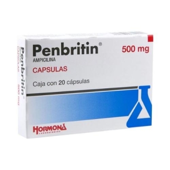 PENBRITIN (AMPICILINA) 500MG 20 CAP.