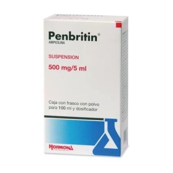 PENBRITIN (AMPICILINA) 500MG/5ml SUSPENSION 100ML