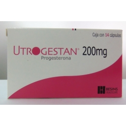 UTROGESTAN (PROGESTERONE) 200mg 14 CAPS