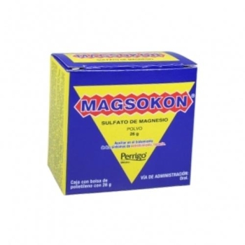 MAGSOKON (SULFATO DE MAGNESIO) 100% 26GR POLVO