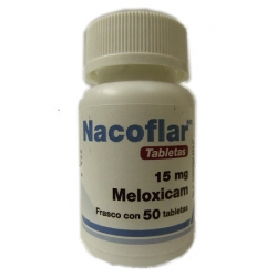 NACOFLAR (MELOXICAN) 15MG 50TAB