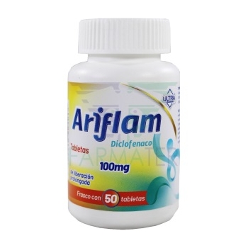 ARIFLAM (DICLOFENAC) liberacion prolongada  100mg 50TAB