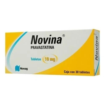 novina (pravastatina) 10mg con 30tab