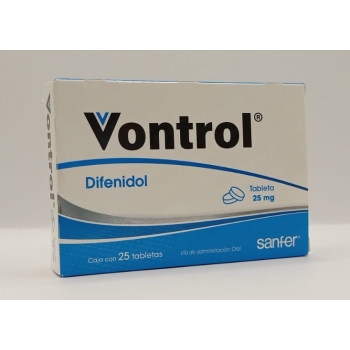 VONTROL (DIFENIDOL) 25MG 25TAB