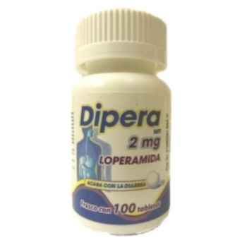 DIPERA (LOPERAMIDA) 2MG 100TAB