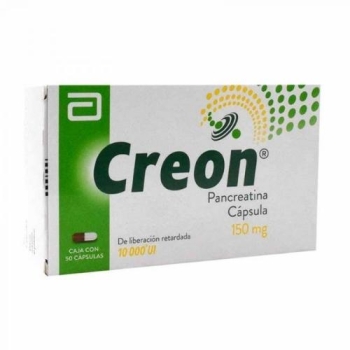CREON ( pancreatina ) 150 MG C / 50 CAPS