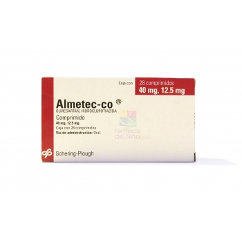 ALMETEC-CO (OLMESARTAN / HCTZ) 40MG/12.5MG 28COMP