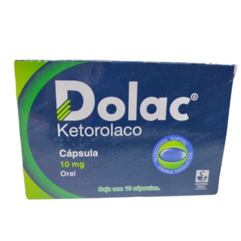 DOLAC (ketorolaco) 10mg 10 tabs