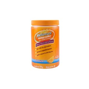 METAMUCIL ORANGE SUGAR FREE 174G