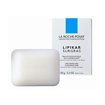 LIPIKAR SURGRAS ANTI DRYNESS SOAP  150 G BODY-FACE