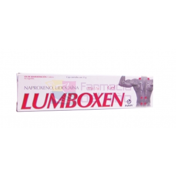 LUMBOXEN (NAPROXENO / LIDOCAINA) GEL TUBO35g