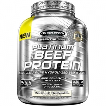 PLATINUM BEEF PROTEIN 4.11 LBS VAINILLA CARAMELO