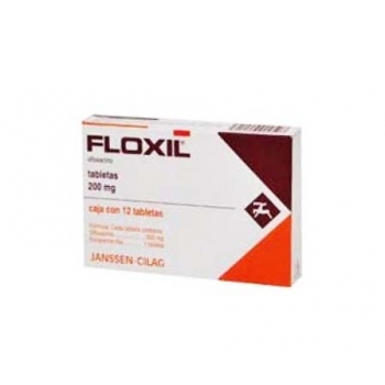 FLOXIL (OFLOXACINO) 12 TABS 200MG