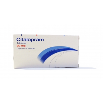 CITALOPRAM C/14TABS 20MG