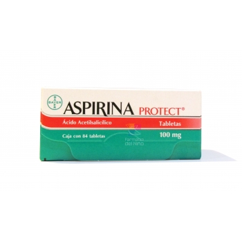 ASPIRINA PROTECT 84 TABS 100 MG