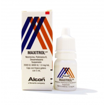 MAXITROL (NEOMICINA /POLIMIXINA / DEXAMETASONA) SUSP 5ML