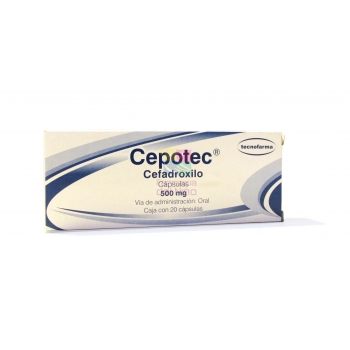 CEPOTEC (CEFADROXIL) 20 CAPS 500 MG