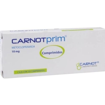 CARNOTPRIM  (METOCLOPRAMIDA) 10MG 20TAB