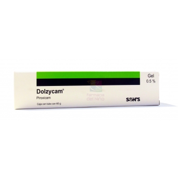 DOLZYCAM (piroxicam) GEL 0.5G / 60G