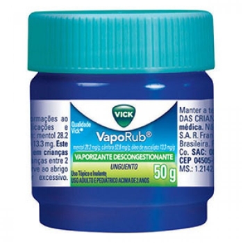 VICK VAPORUB (camphor / menthol / eucalyptus) 50 GR