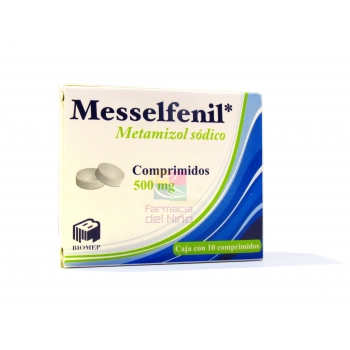 MESSELFENIL (METAMIZOL SODICO) 500 MG C / 10 COMPRIMIDOS