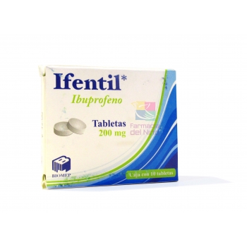 IFENTIL (Ibuprofen) 10 TABS. 200MG