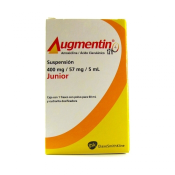 AUGMENTIN JR 12H (amoxicilina/acido clavulanico) SUSP.