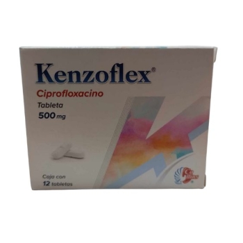KENZOFLEX (CIPROFLOXACINO) 500MG 12 TABLETAS