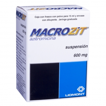 MACROZIT (AZITROMICINA) SUSP 600MG C/FCO